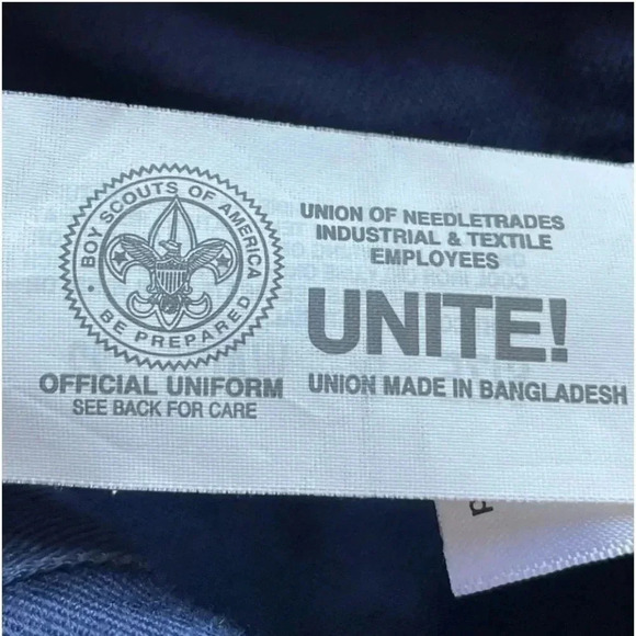 Navy Cargo Cotton Boys Shorts Uniform Boy Scouts Sz 8 # 1621 - Picture 6 of 9